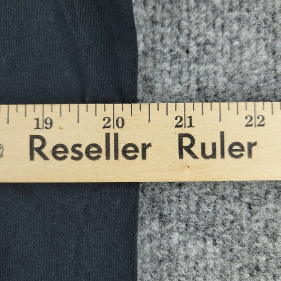 Puma Shirt Men Medium Black V-Neck Short Sleeve Pullover Embroidered Logo Adult - Picture 10 of 12